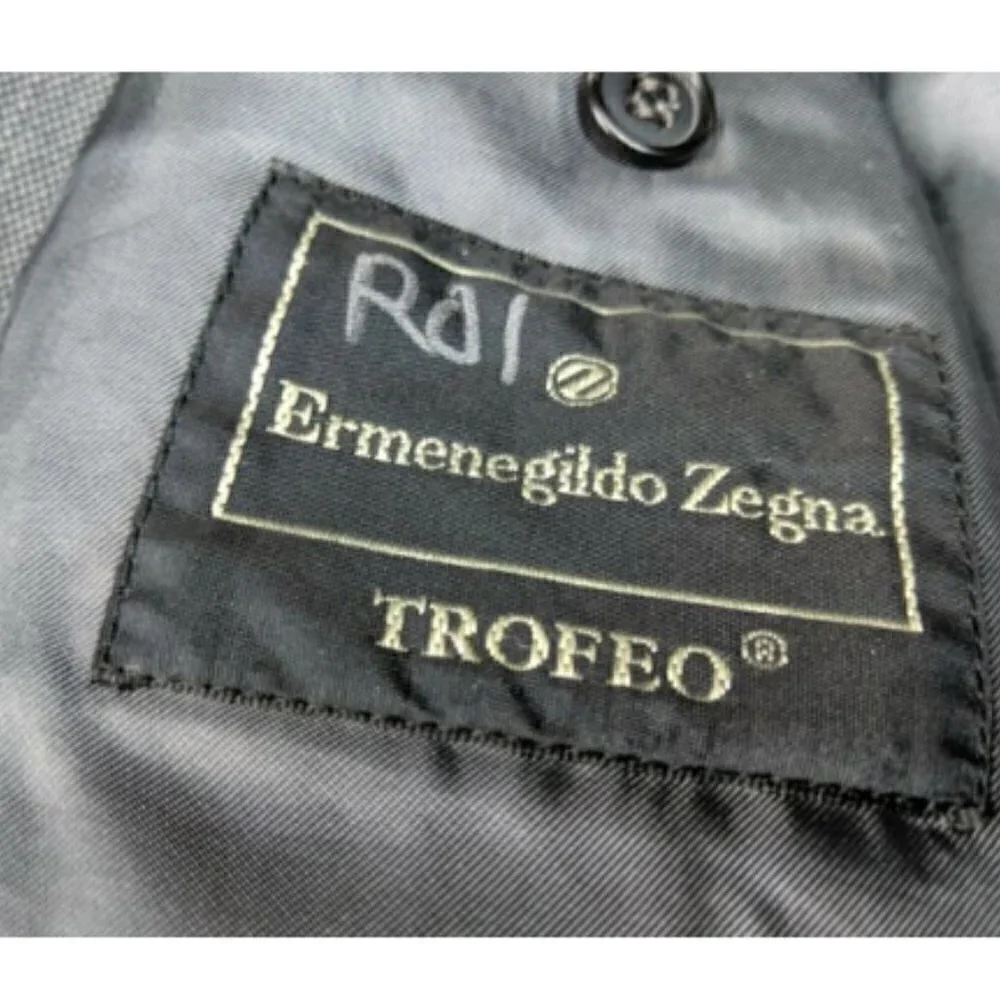 Ermenegildo Zegna Trofeo Size 58 Wool Sport Coat
